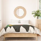 Abstract Mountains Duvet Cover Gallery Image 3