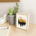 Abstract Mountains Mini Art Print Gallery Image 2