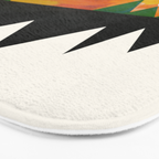 Abstract Mountains Bath Mat Gallery Image 3