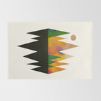 Abstract Mountains Rug Gallery Image 2