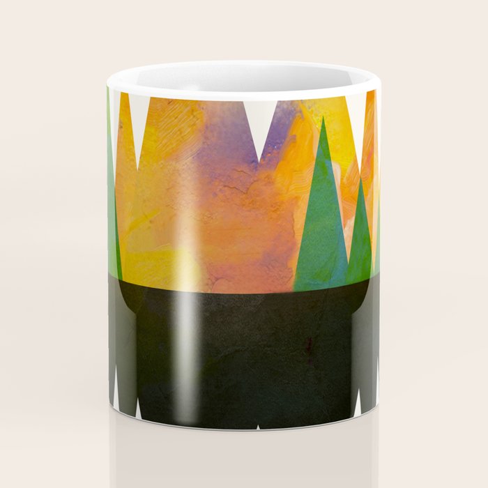 Abstract Mountains Coffee Mug Gallery Image 4