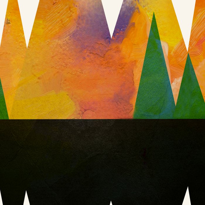 Abstract Mountains Coffee Mug Gallery Image 2