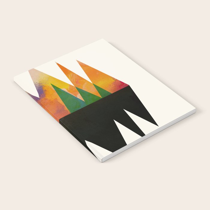 Abstract Mountains Notebook Gallery Image 1