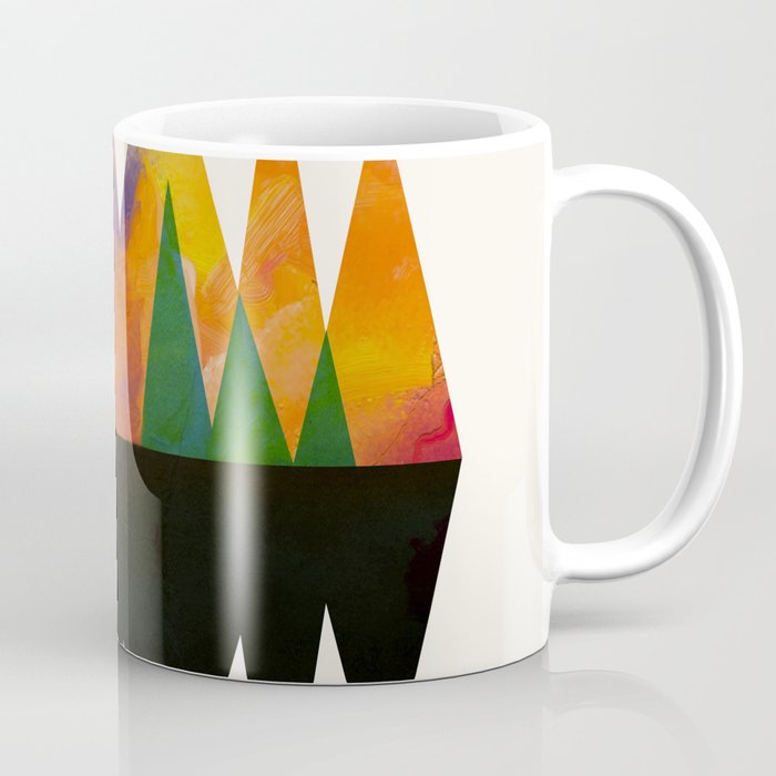 Abstract Mountains Coffee Mug Gallery Image 1