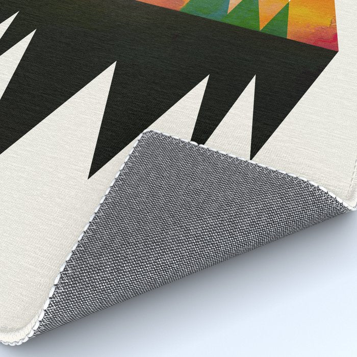 Abstract Mountains Rug Gallery Image 4