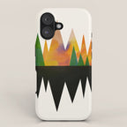 Abstract Mountains iPhone Case Gallery Image 1