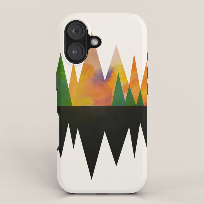 Abstract Mountains iPhone Case Gallery Image 1