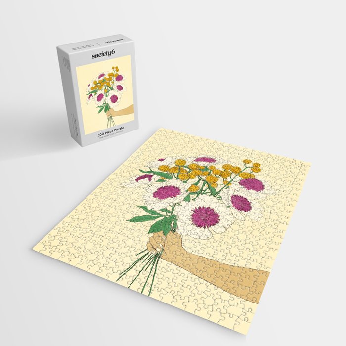 Gorgeous Bouquet Chiaro Jigsaw Puzzle Gallery Image 2