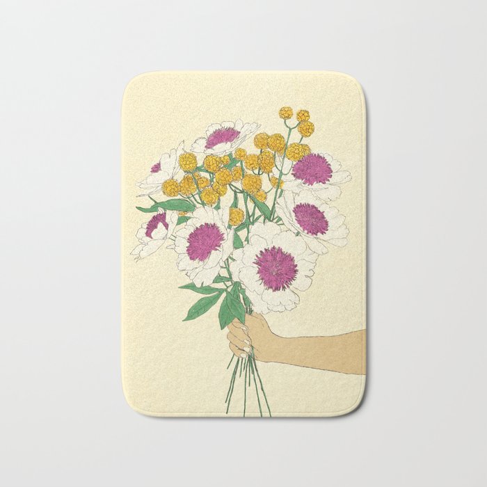 Gorgeous Bouquet Chiaro Bath Mat Gallery Image 1