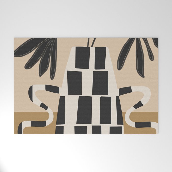 Modern Botanicals No. 2 Welcome Mat Gallery Image 1