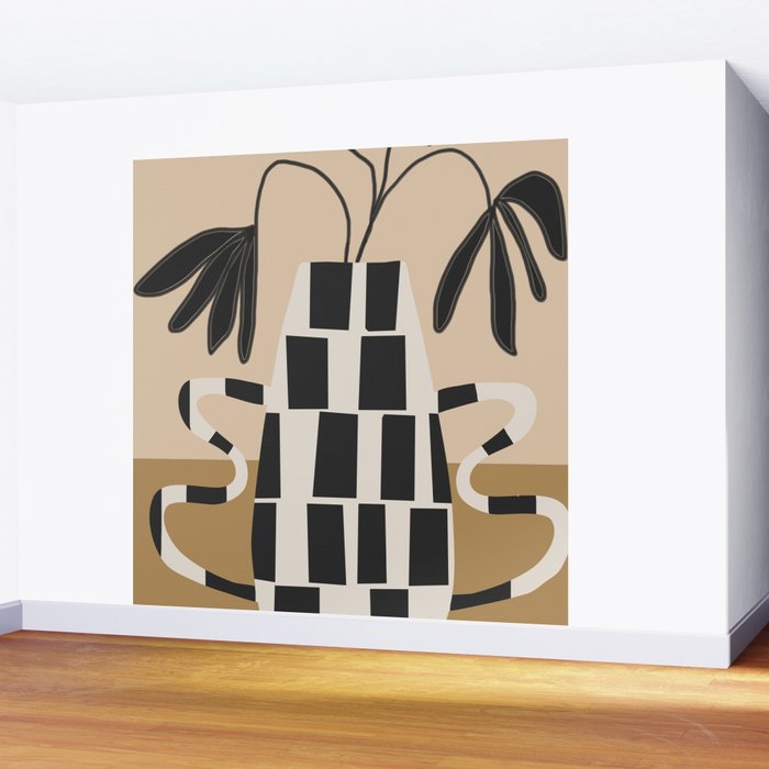 Modern Botanicals No. 2 Wall Mural Gallery Image 2