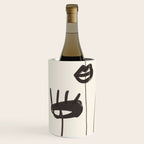 Abstract line art eyes 2 Wine Chiller Gallery Image 2