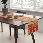 Tibetan Buddhist Mandala Manjuvajra 43 Deities Table Runner Gallery Image 2