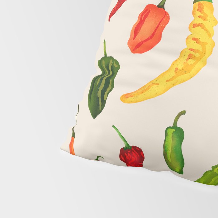 Hot Stuff Peppers Pillow Sham Gallery Image 4