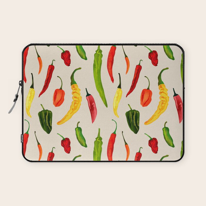 Hot Stuff Peppers Laptop Sleeve Gallery Image 1