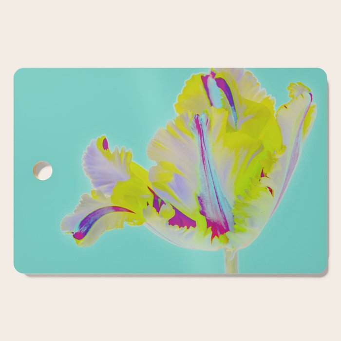 Neon Tulip Cutting Board Gallery Image 1