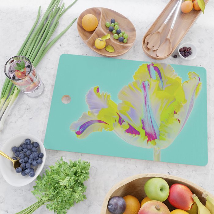 Neon Tulip Cutting Board Gallery Image 2