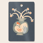 Rooster vase Cutting Board Gallery Image 1