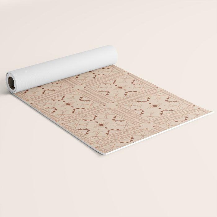 Lost Desert Tile - Adobe Yoga Mat Gallery Image 2