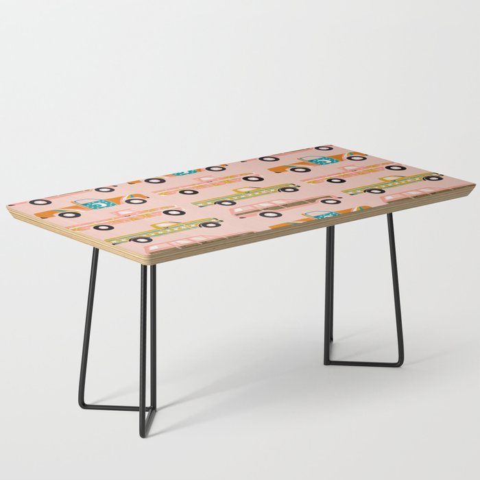 Retro Roads - Pink Palette Coffee Table Gallery Image 1
