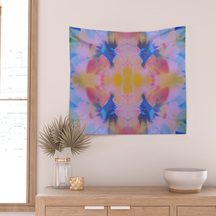 lucid bloom Wall Tapestry Gallery Image 2