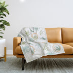 Air Plants Throw Blanket Gallery Image 1