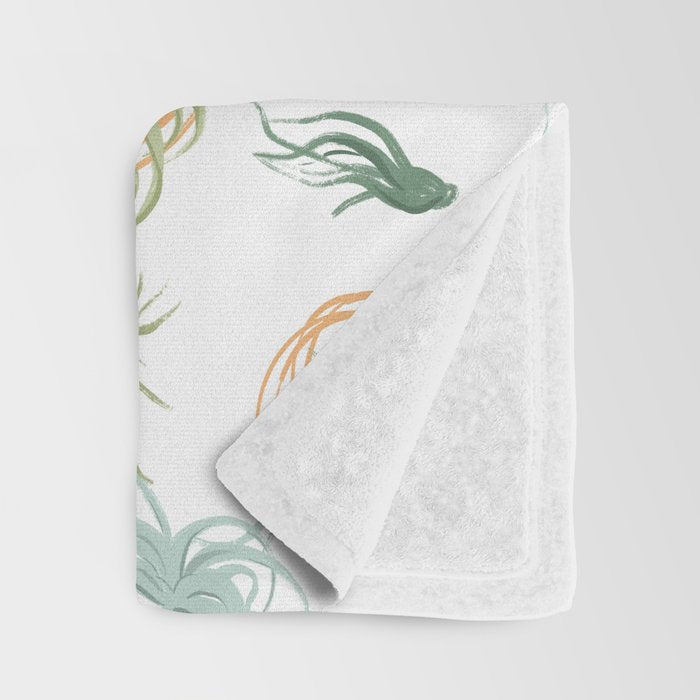 Air Plants Throw Blanket Gallery Image 3
