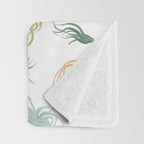 Air Plants Throw Blanket Gallery Image 3