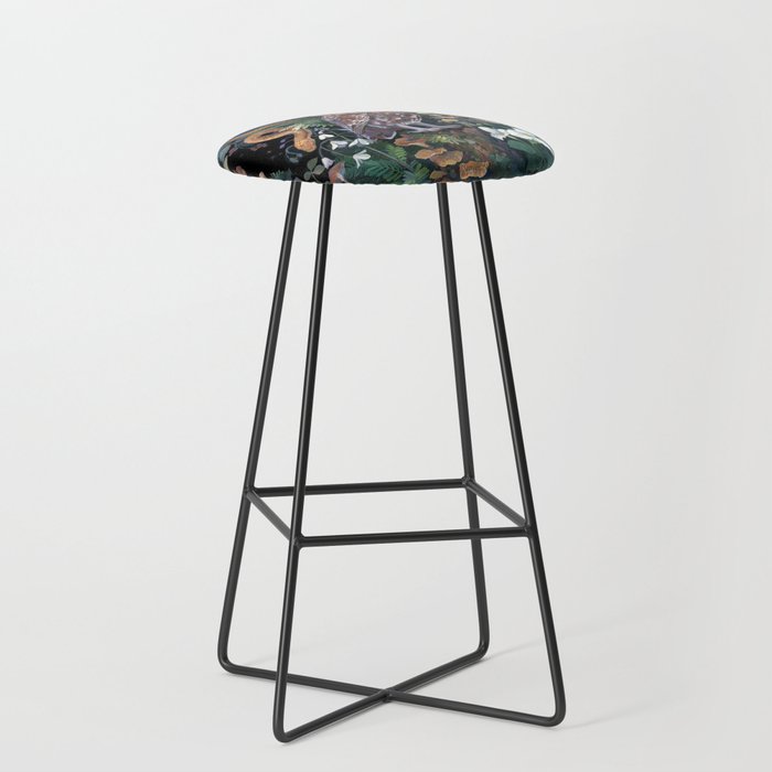 Owl and Snakes Mushroom forest Stool Gallery Image 1
