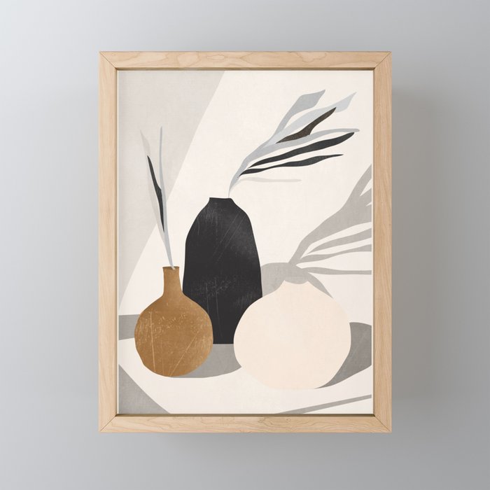 Vases2/2 Mini Art Print Gallery Image 1