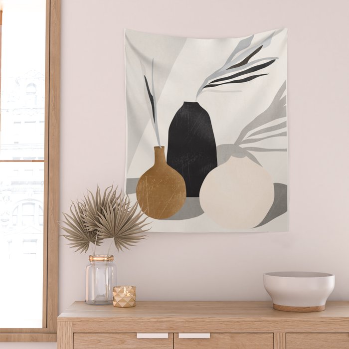 Vases2/2 Wall Tapestry Gallery Image 2