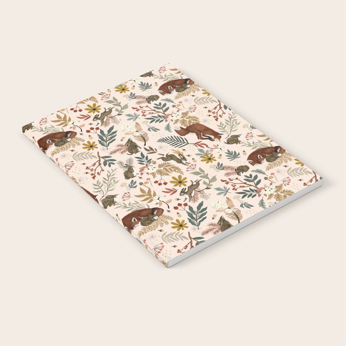 Animals winter wild nature 63 Notebook Gallery Image 1