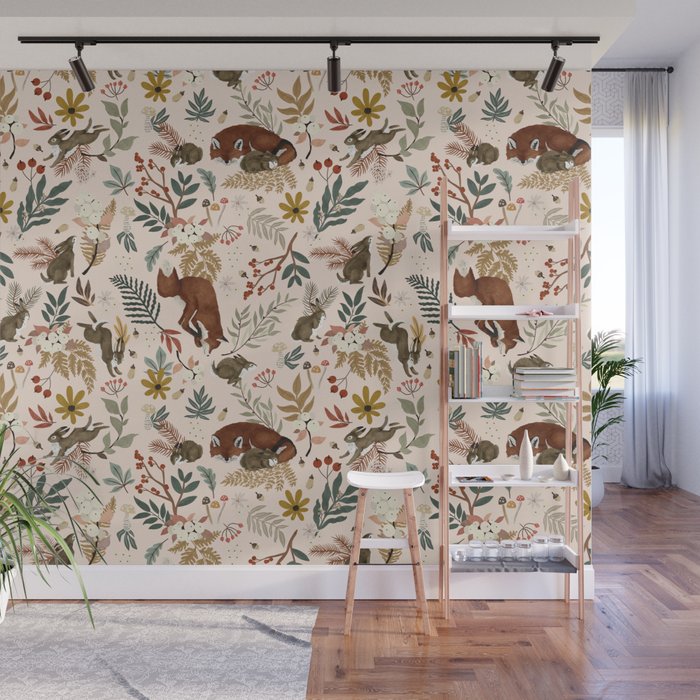 Animals winter wild nature 63 Wall Mural Gallery Image 1