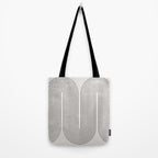 Mid-Century Modern No.28 - Woodblock Print Tote Bag Gallery Image 2