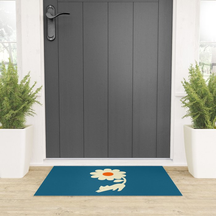 Cat and Plant 67 Welcome Mat Gallery Image 3
