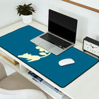Cat and Plant 67 Desk Mat Gallery Image 2