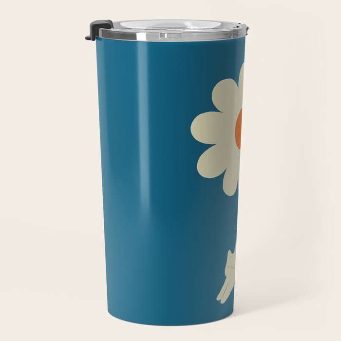 Cat and Plant 67 Travel Mug Gallery Image 3