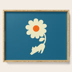 Cat and Plant 67 Serving Tray Gallery Image 1