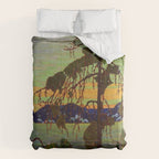 Tom Thomson The Jack Pine 1916-1917 Canadian Landscape Artist Comforter Gallery Image 6