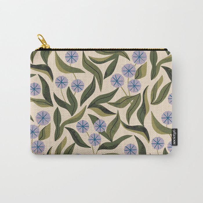Periwinkle Plant Carry All Pouch Gallery Image 1