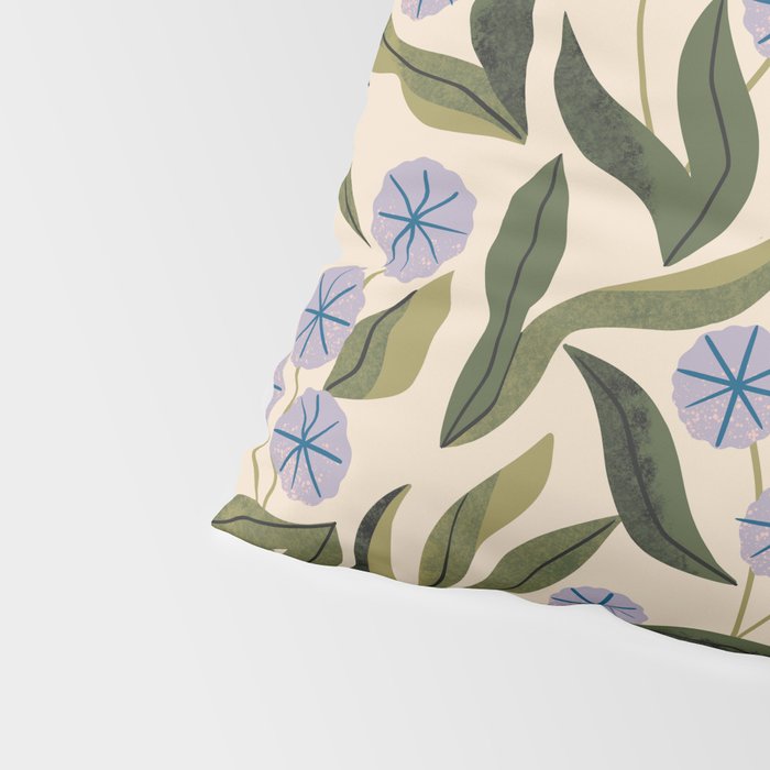 Periwinkle Plant Pillow Sham Gallery Image 4