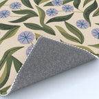 Periwinkle Plant Rug Gallery Image 4