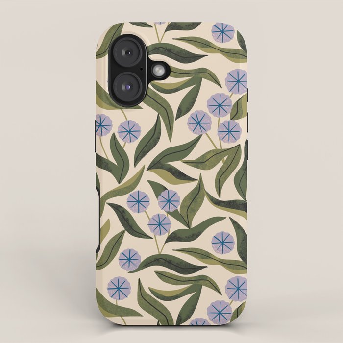 Periwinkle Plant iPhone Case Gallery Image 1
