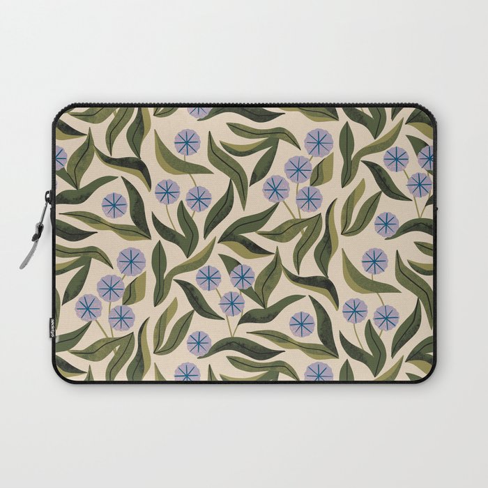 Periwinkle Plant Laptop Sleeve Gallery Image 1
