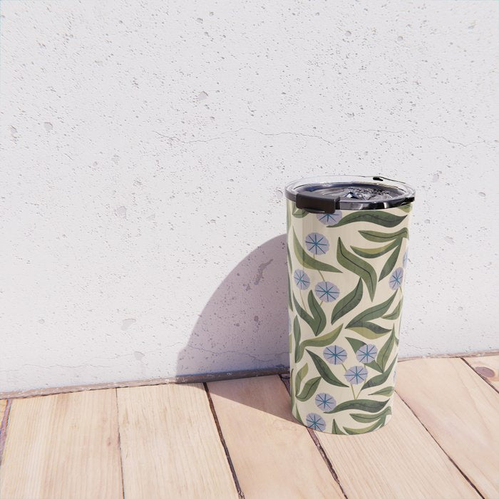 Periwinkle Plant Travel Mug Gallery Image 4