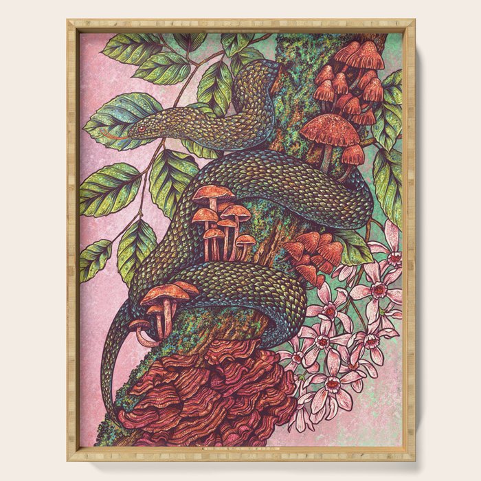 Year of the Snake 2025 Serving Tray Gallery Image 1