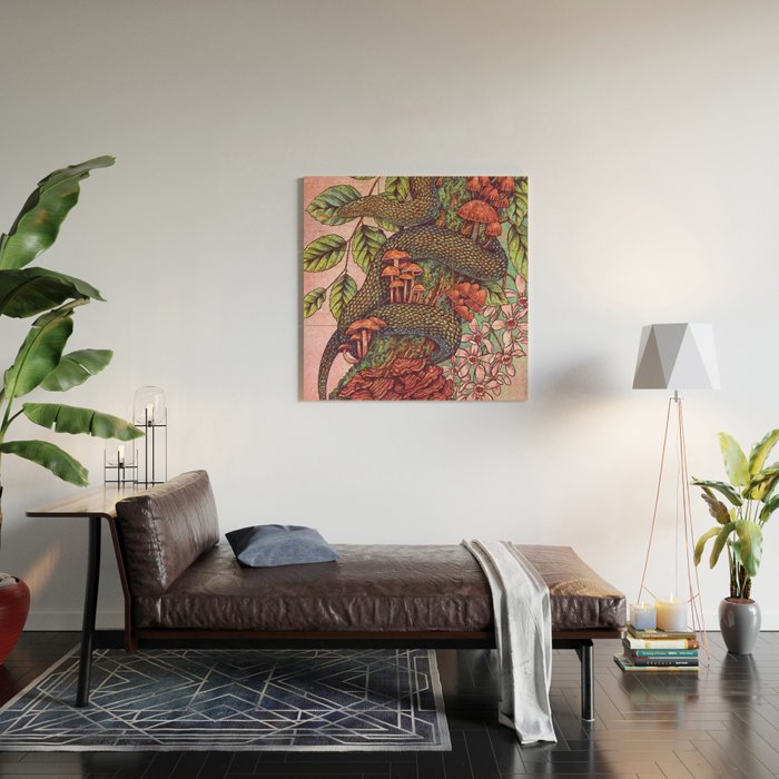 Year of the Snake 2025 Wood Wall Art Gallery Image 2