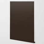 COCOA BROWN SOLID COLOR Dark Chocolate Plain Pattern  Wallpaper Gallery Image 2