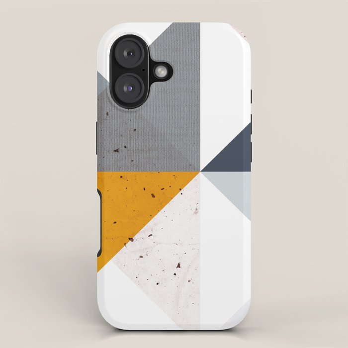 Modern Geometric 17/2 iPhone Case Gallery Image 1