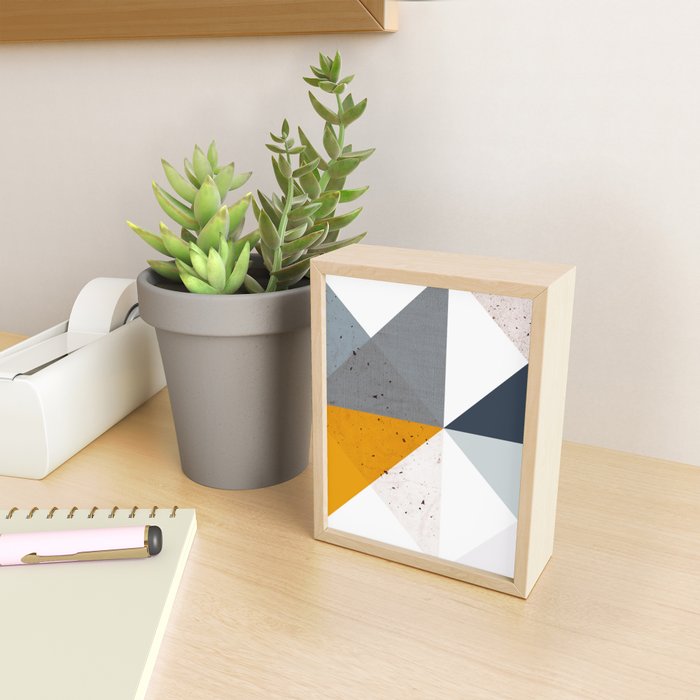 Modern Geometric 17/2 Mini Art Print Gallery Image 2